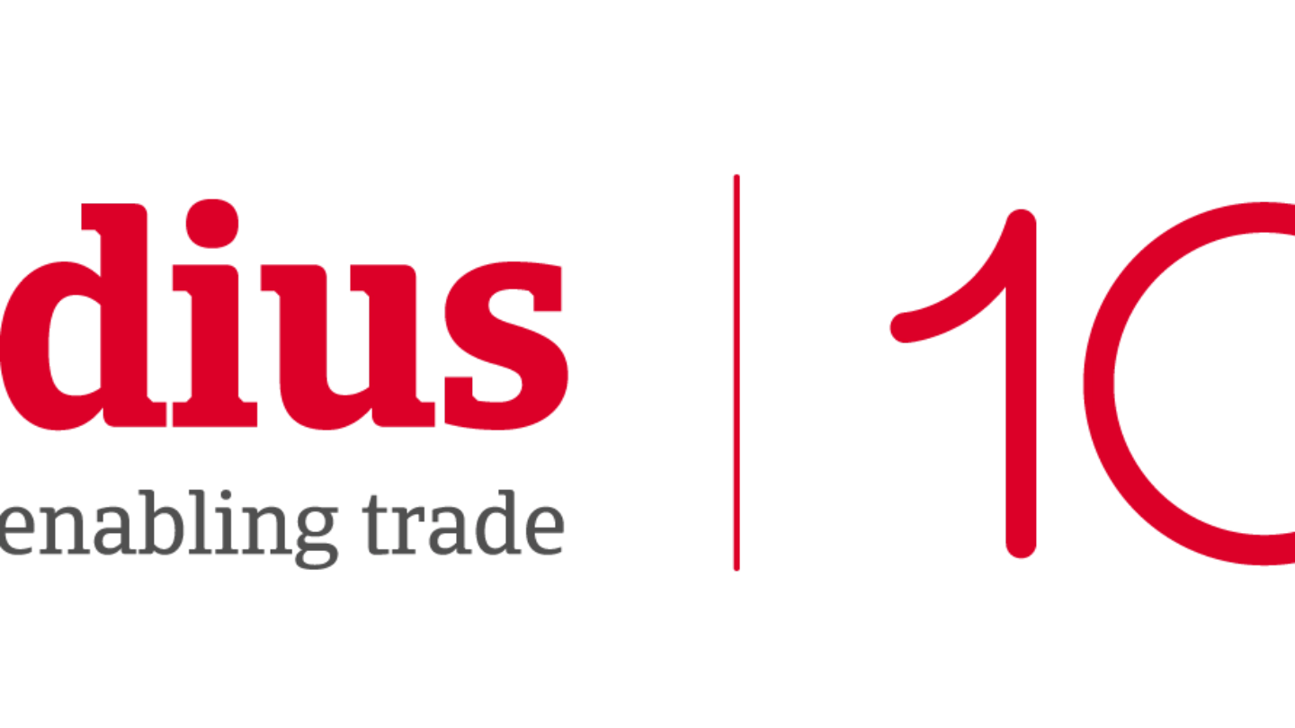 Atradius 100 year anniversary red logo image